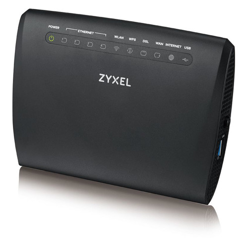 фото Беспроводной роутер zyxel vmg3312-t20a, adsl 2/2+, черный [vmg3312-t20a-eu01v1f]