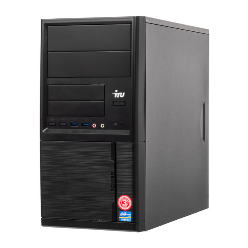 

Компьютер IRU Office 313, Intel Core i3 7100, DDR4 4Гб, 120Гб(SSD), Intel HD Graphics 630, Windows 10 Home, черный [1076962]