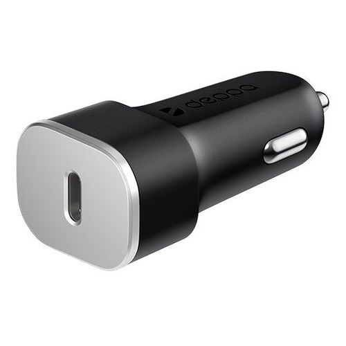 

Автомобильное зарядное устройство DEPPA Power Delivery, USB type-C, 2.1A, черный