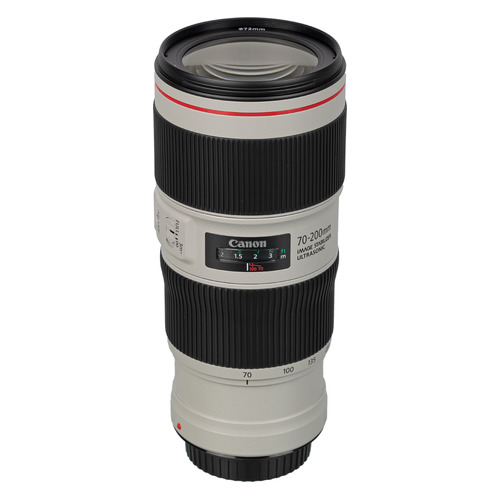 Объектив CANON 70-200mm f/4L EF II USM, Canon EF, черный [2309c005]