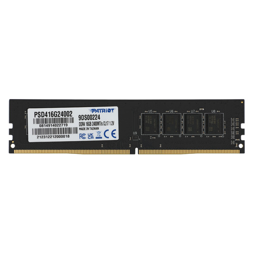 фото Модуль памяти patriot signature psd416g24002 ddr4 - 16гб 2400, dimm, ret