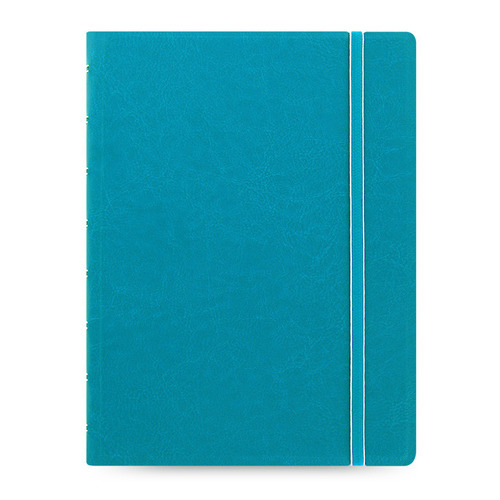 

Тетрадь Filofax CLASSIC BRIGHT A5 PU 56л линейка съемные листы спираль двойная бирюзовый