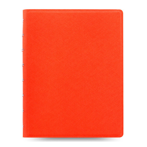

Тетрадь FILOFAX SAFFIANO, A5, в линейку, спираль двойная, съемные листы, оранжевый [115059]
