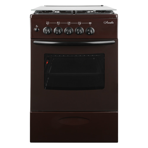 

Газовая плита Лысьва ГП 400 МС-2у, газовая духовка, стеклянная крышка, коричневый, ГП 400 МС-2у