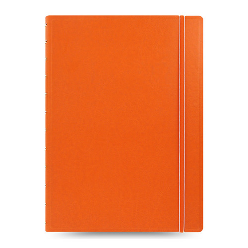 

Тетрадь FILOFAX CLASSIC BRIGHT, A4, в линейку, спираль двойная, съемные листы, оранжевый [115025]