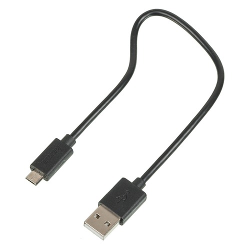 

Кабель HAMA micro USB B (m), USB A(m), 0.2м, черный [00123598]