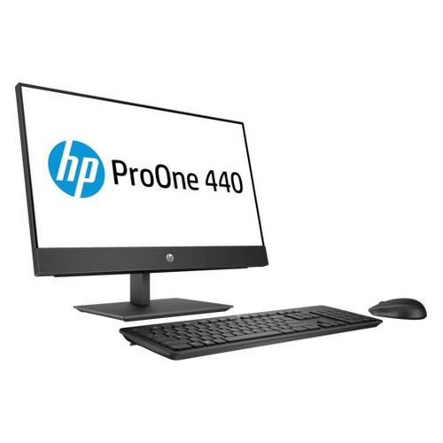

Моноблок HP ProOne 440 G4, 23.8", Intel Core i7 8700T, 8Гб, 1000Гб, 128Гб SSD, Intel UHD Graphics 630, DVD-RW, Windows 10 Professional, черный [4yv93es]