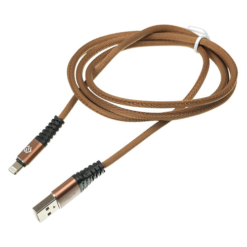 

Кабель DIGMA USB A(m), Lightning (m), 1.2м, коричневый
