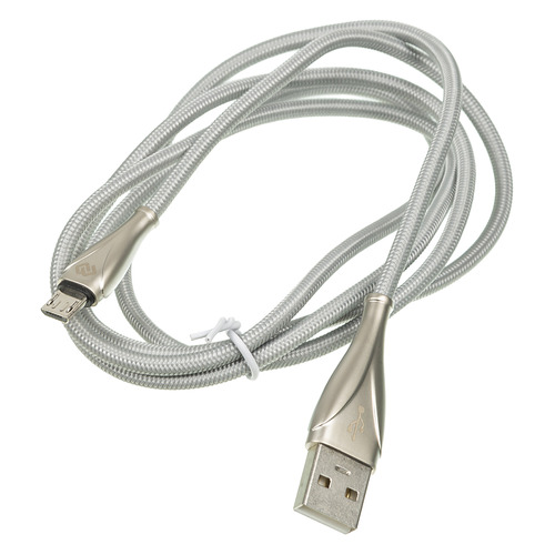 

Кабель DIGMA USB A(m), micro USB B (m), 1.2м, серебристый