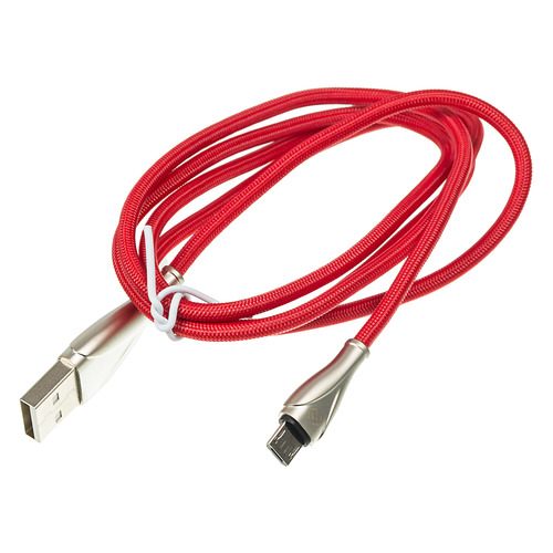 

Кабель DIGMA USB A(m), micro USB B (m), 1.2м, красный