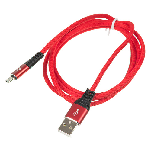 

Кабель DIGMA USB A(m), micro USB B (m), 1.2м, красный