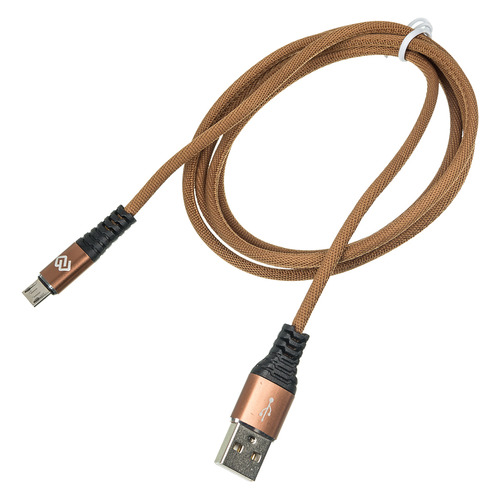 

Кабель DIGMA USB A(m), micro USB B (m), 1.2м, коричневый