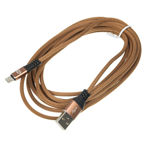 

Кабель DIGMA USB A(m), micro USB B (m), 3м, коричневый