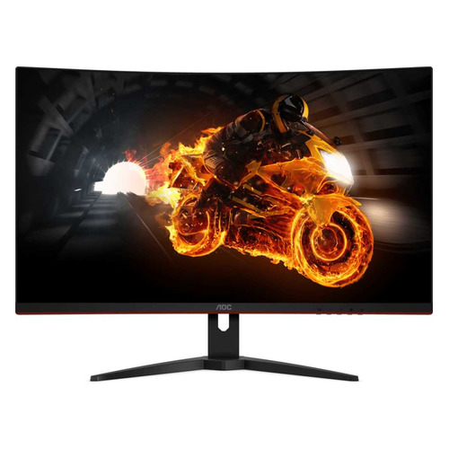 фото Монитор игровой aoc gaming c32g1 31.5" черный/красный