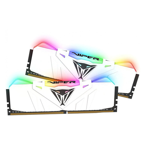 фото Модуль памяти patriot viper rgb pvr416g320c6kw ddr4 - 2x 8гб 3200, dimm, ret