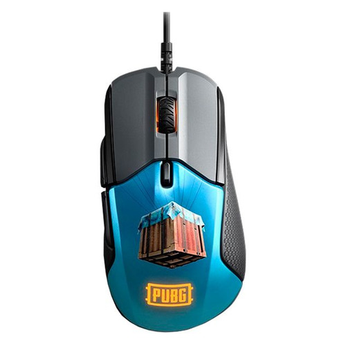 

Мышь SteelSeries Rival 310 PUBG Edition, игровая, оптическая, проводная, USB, рисунок [62435], 310 PUBG Edition