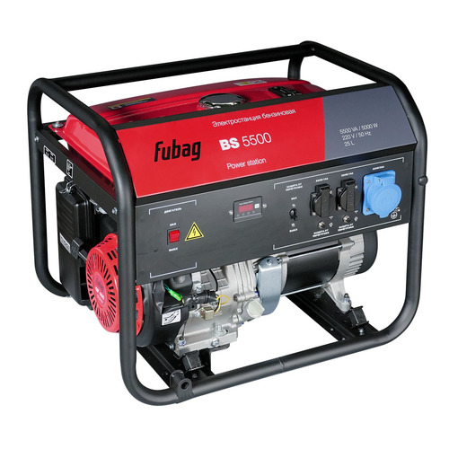 

Бензиновый генератор FUBAG BS 5500, 220 В, 5.5кВт [838297]