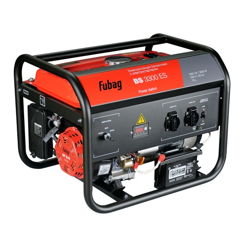 

Бензиновый генератор FUBAG BS 3300 ES, 220 В, 3.3кВт [568250]