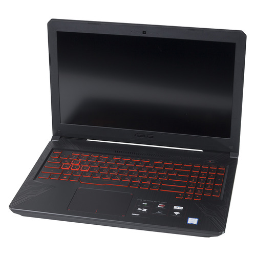 

Ноутбук ASUS TUF Gaming FX504GE-E4233, 15.6", IPS, Intel Core i5 8300H 2.3ГГц, 8Гб, 1000Гб, nVidia GeForce GTX 1050 Ti - 2048 Мб, noOS, 90NR00I3-M09040, серый