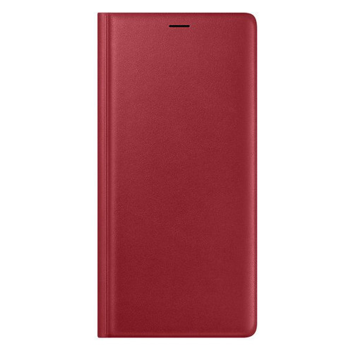 

Чехол (флип-кейс) SAMSUNG Leather Wallet Cover, для Samsung Galaxy Note 9, красный [ef-wn960lregru]