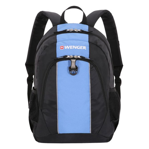 

Рюкзак Wenger (17222315) 32x14x45см 20л. полиэстер черный/голубой