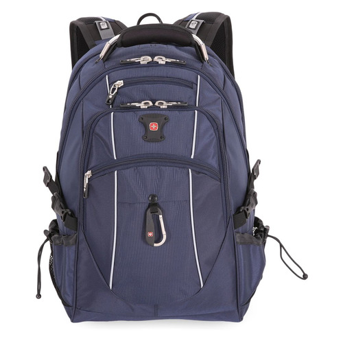 

Рюкзак Wenger 900D/420D/М2 добби синий/серебристый 6677303408 34x23x48см 38л.