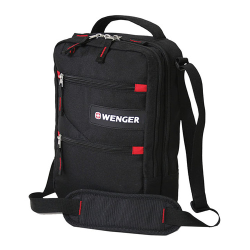 

Сумка-планшет Wenger (18262166) 22x10x29см полиэстер черный/красный