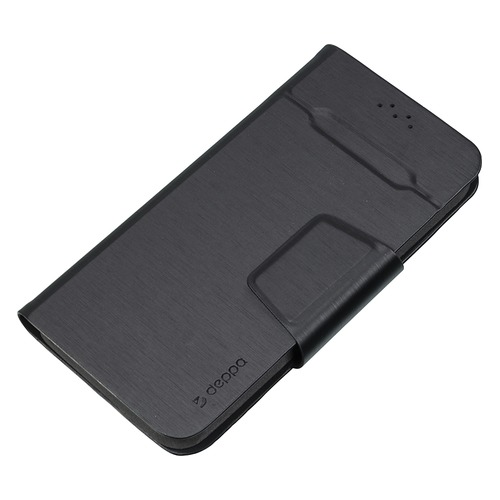 

Чехол (флип-кейс) DEPPA Wallet Fold, для универсальный 5.5-5.7", черный [87040]
