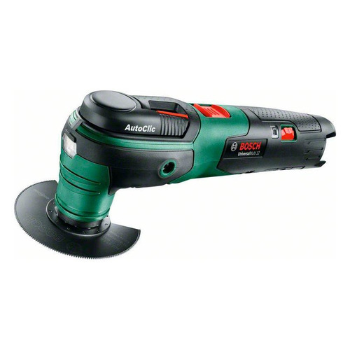 

Многофункциональный инструмент Bosch UniversalMulti 12, аккумуляторный, зеленый/черный [0603103020], UniversalMulti 12