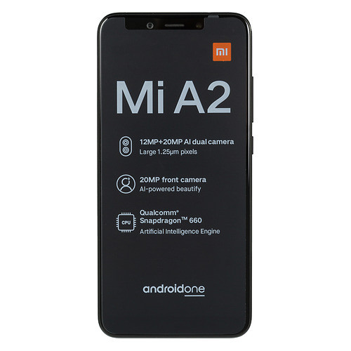 

Смартфон XIAOMI Mi A2 64Gb, черный