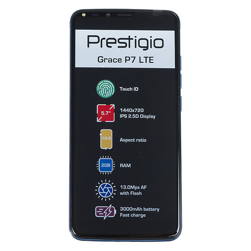 

Смартфон PRESTIGIO Grace P7 LTE синий
