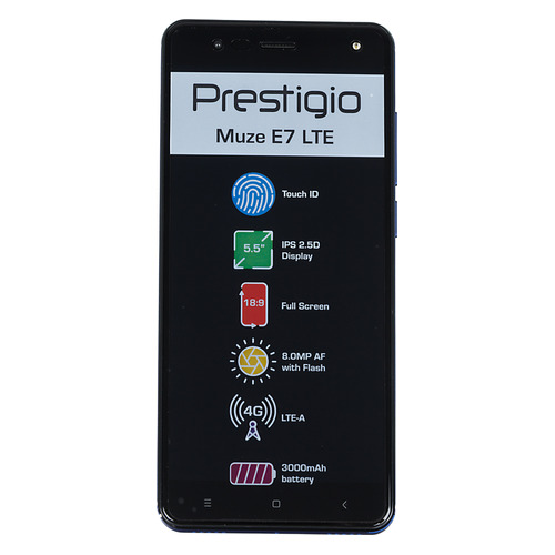 

Смартфон PRESTIGIO Muze E7 LTE синий