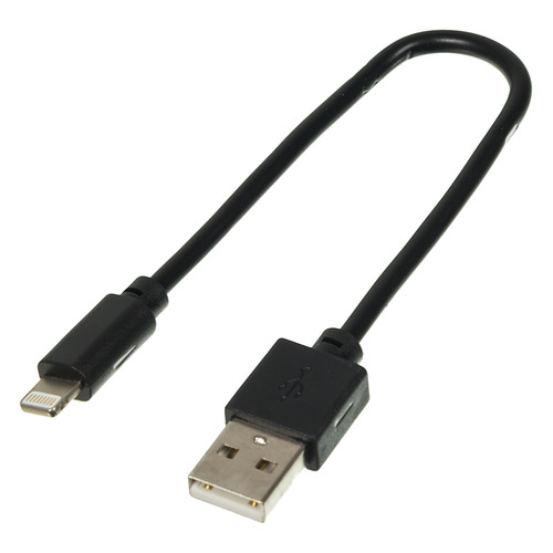 

Кабель DIGMA USB A(m), Lightning (m), 0.15м, черный