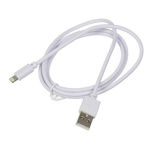 

Кабель DIGMA USB A(m), Lightning (m), 1.2м, белый