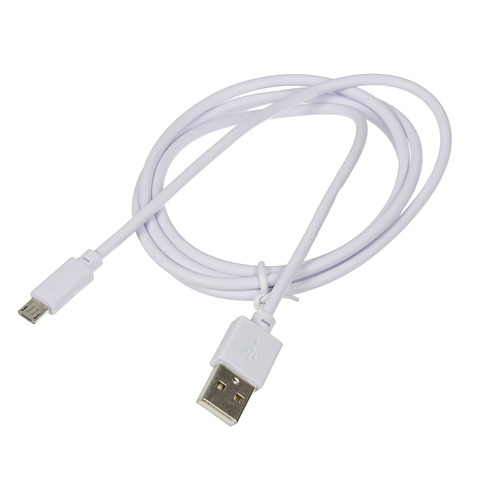 

Кабель DIGMA USB A(m), micro USB B (m), 1.2м, белый