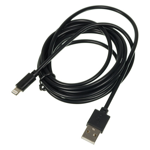 фото Кабель digma usb a (m), lightning (m), 2м, черный