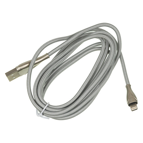 

Кабель DIGMA USB A(m), Lightning (m), 2м, серый