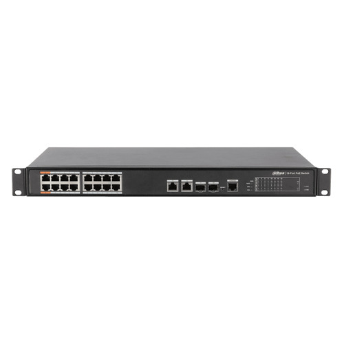 

Коммутатор Dahua DH-PFS4218-16ET-240 16x100Mb 2G 16PoE управляемый, DH-PFS4218-16ET-240