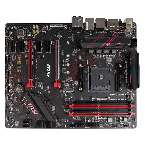 

Материнская плата MSI B450 GAMING PLUS, SocketAM4, AMD B450, ATX, Ret