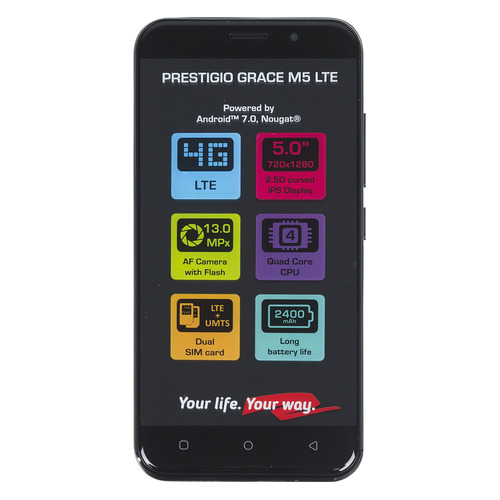 

Смартфон PRESTIGIO Grace LTE черный