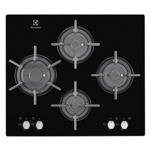 фото Варочная панель electrolux egt96647lk, независимая, черный