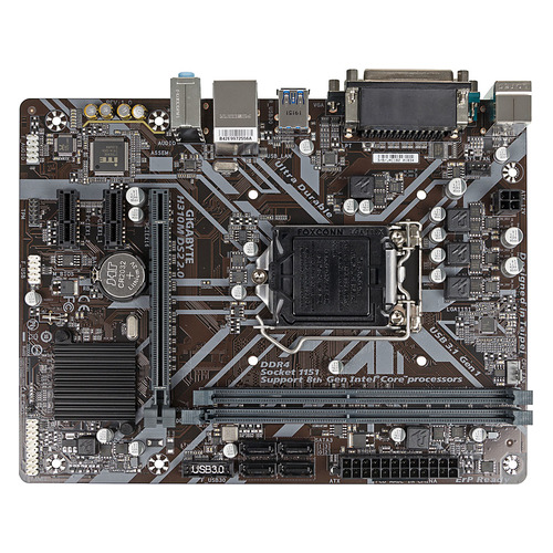 фото Материнская плата gigabyte h310m ds2 2.0, lga 1151v2, intel h310c, matx, ret