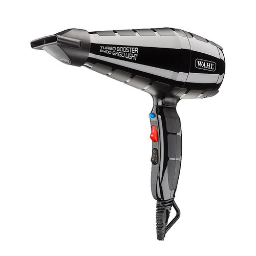 фото Фен wahl turbobooster 3400 ergolight, 2400вт, черный