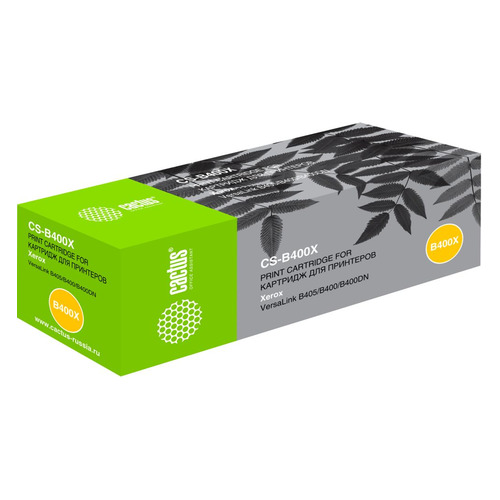 

Картридж Cactus CS-B400X, 106R03585, черный / CS-B400X, CS-B400X
