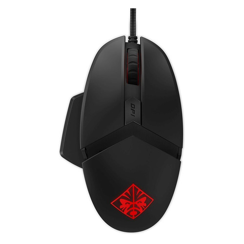 фото Мышь hp omen reactor, игровая, оптическая, проводная, usb, черный и красный [2vp02aa]