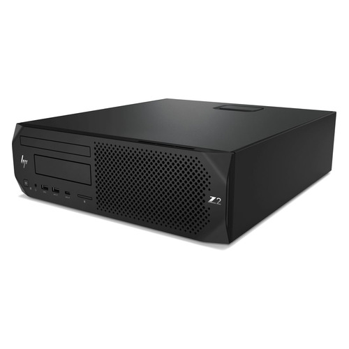 фото Рабочая станция hp z2 g4, intel core i7 8700, ddr4 8гб, 1000гб, intel uhd graphics 630, dvd-rw, cr, windows 10 professional, черный [4rw91ea]