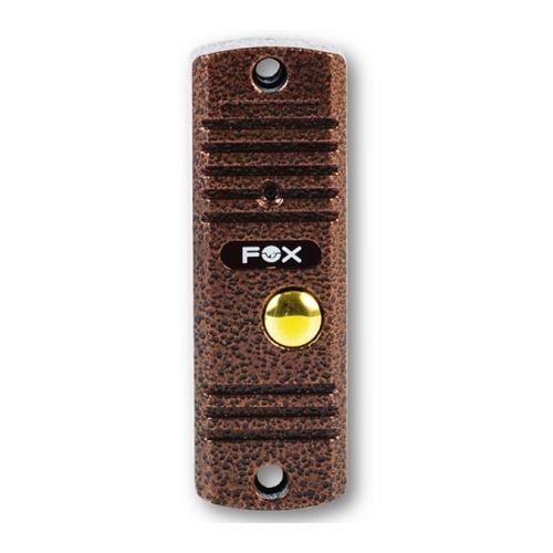 

Видеопанель Fox FX-CP7, цветная, накладная, медный