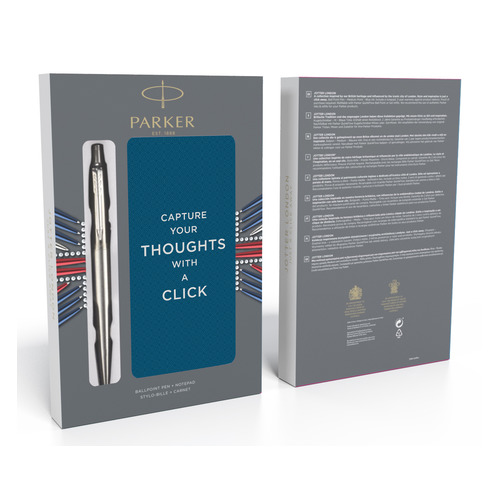 Набор Parker Jotter Core K61 (2061287) Stainless Steel CT в компл.:блокнот (9шт) дисплей цена Набор Parker Jotter Core K61 (2061287) Stainless Steel CT в компл.:блокнот (9шт) дисплей цены онлайн