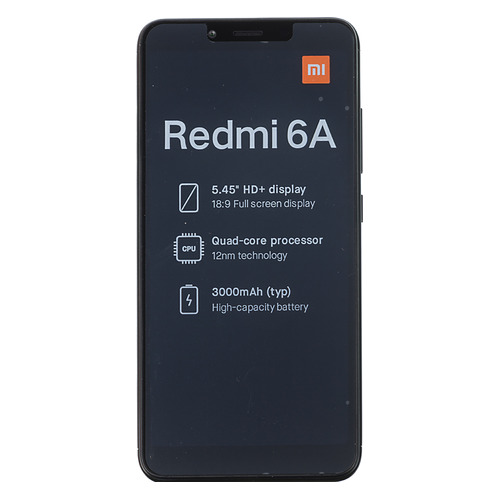 

Смартфон XIAOMI Redmi 6A 2/32Gb, черный
