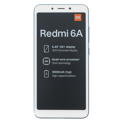 

Смартфон XIAOMI Redmi 6A 2/32Gb, голубой